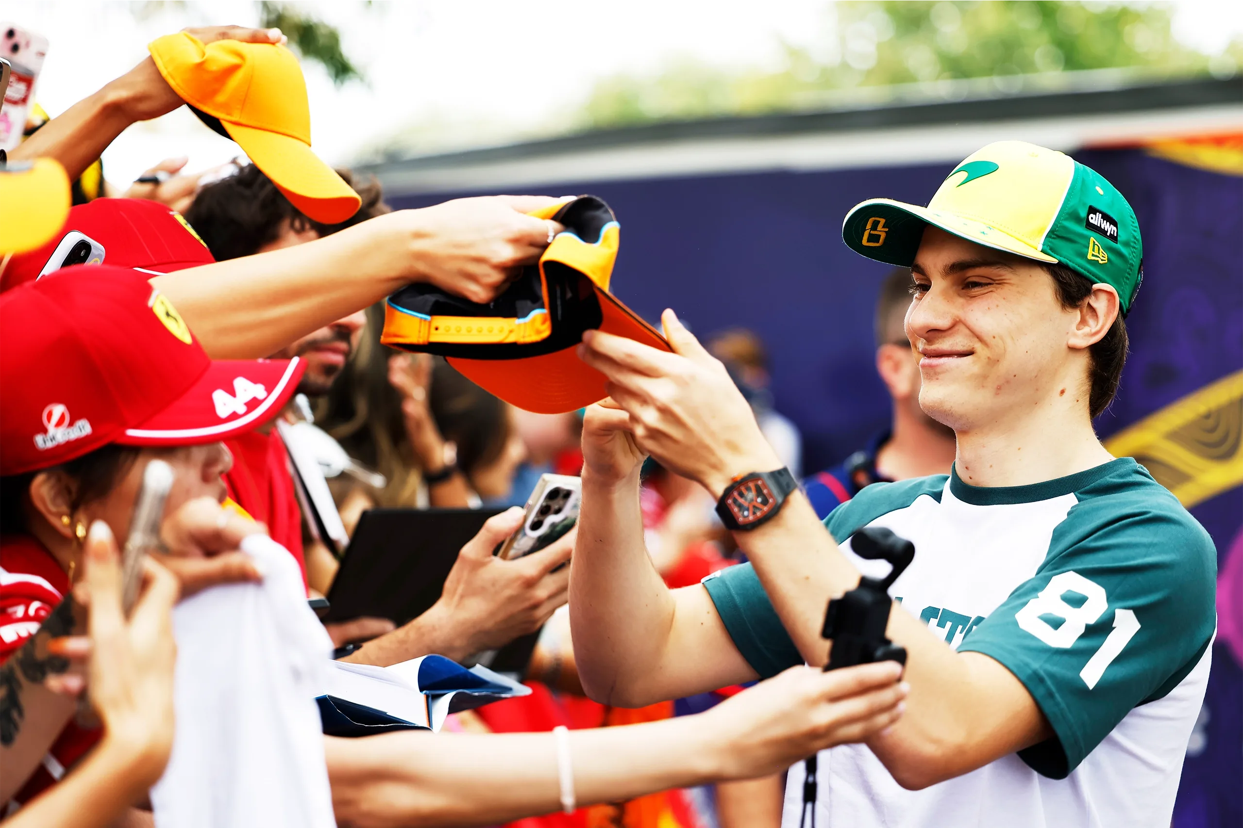 Placeholder image of fans at the Melbourne Walk